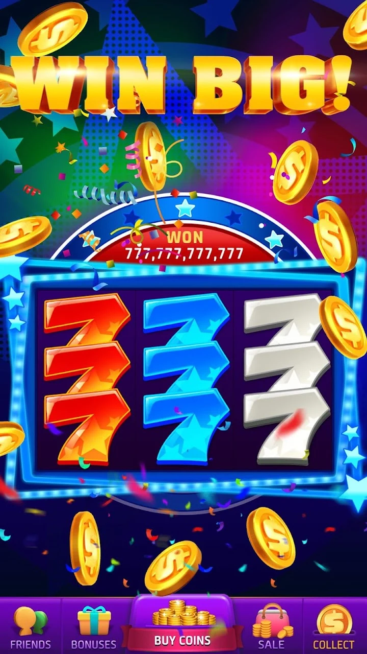 777 Casino official store screenshot presenting its themed slot artwork